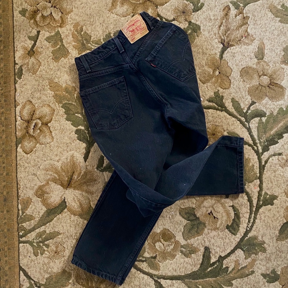 Vintage Levi High Waisted Mom Jeans 505